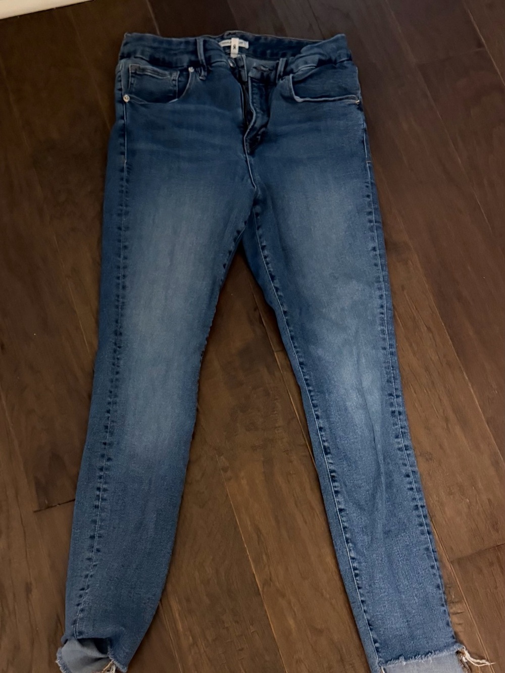 Good American Dark Blue Skinny Jeans